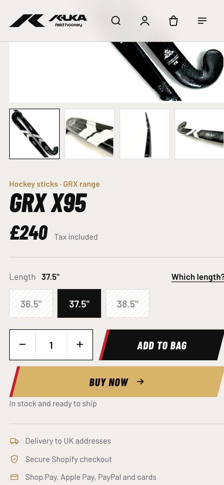 KUKA Hockey mobile design