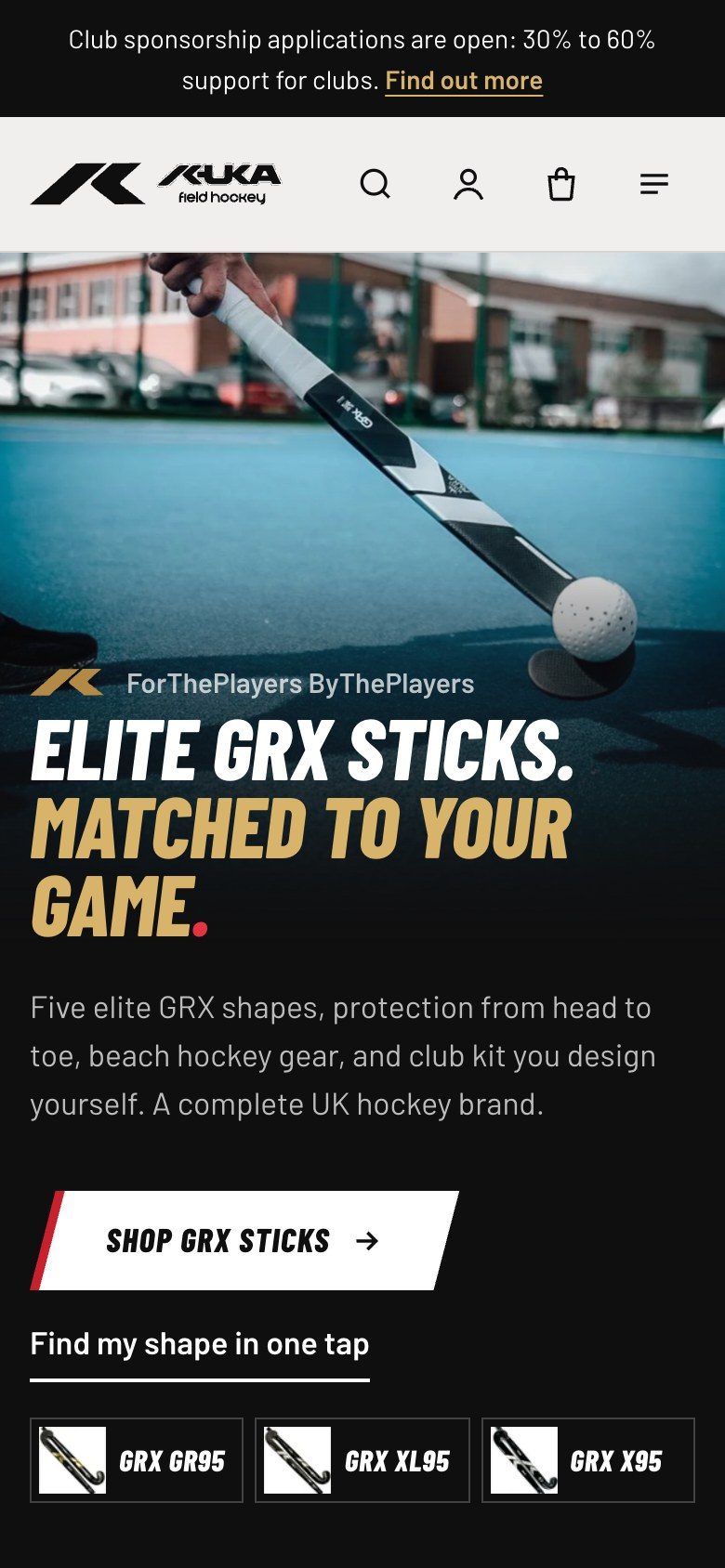 KUKA Hockey mobile design